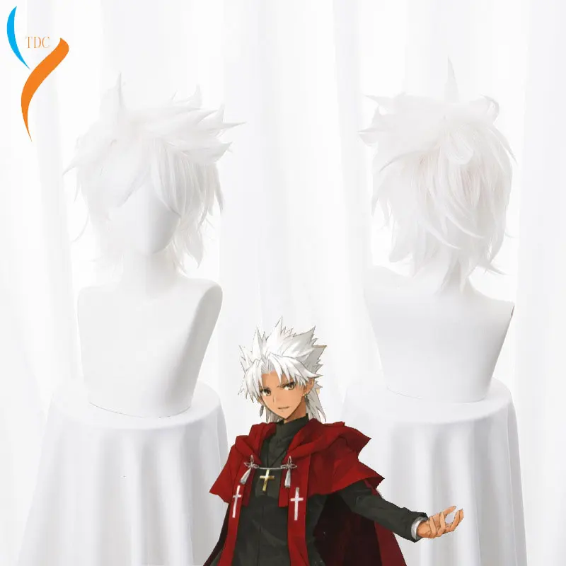Парик для косплея аниме Fate/Apocrypha Amakusa Shirou Tokisada костюма судьбы великолепного