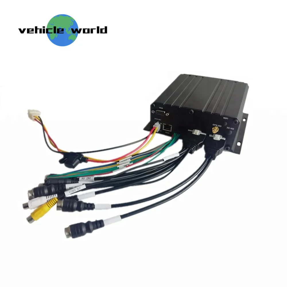 H.264 6ch AHD 1080P gps школьный автобус Мобильный DVR HDD автомобильный MDVR