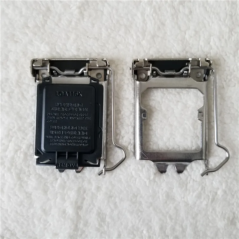 

100pcs/lot Original LGA115X CPU Socket Cover Holder Iron Shell for CPU Scket Protection