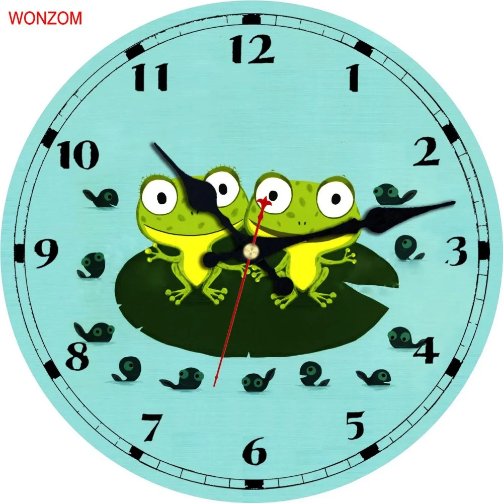 

Cartoon Design Wall Clock Silent relogio de parede For Children Room Wall Decor Elephant Saat Watch Gift orologio da parete