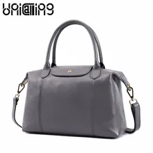 Стиль натуральная кожа женская сумка Boston для отдыха, подходит ко всему, с откидной крышкой mi ni сумка через плечо