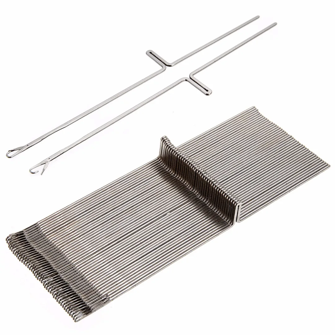 

50pcs/set Knitting Machine Needle Steel Needles Set For Knitting Machine SK260 SK280 Mayitr Durable Fabric Sewing Tools