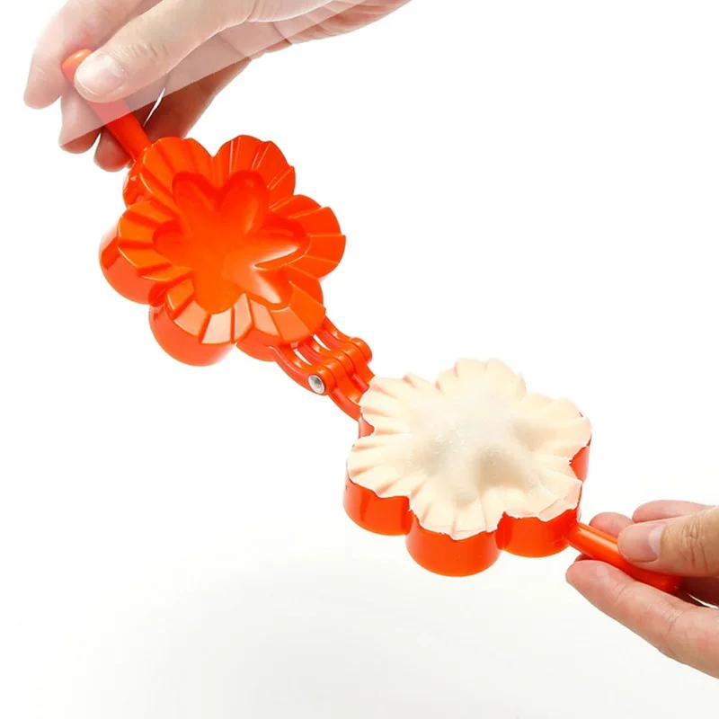 DIY инструмент для пельменей в форме цветка бабочки клецки Jiaozi устройство