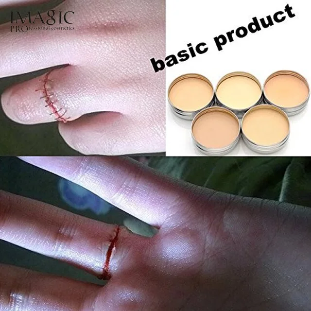 IMAGIC Special Effects Stage Makeup Halloween Party Fake Wound Scars