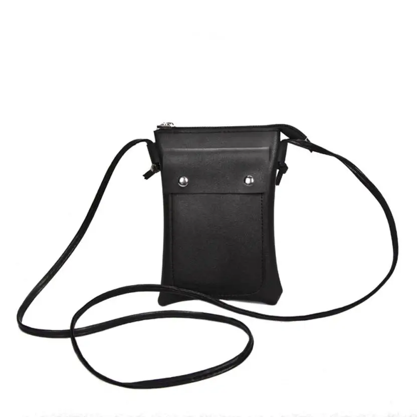 Модные женские туфли кожа Crossbody мешок монет телефон сумка женская кошелек дропшиппинг # Y