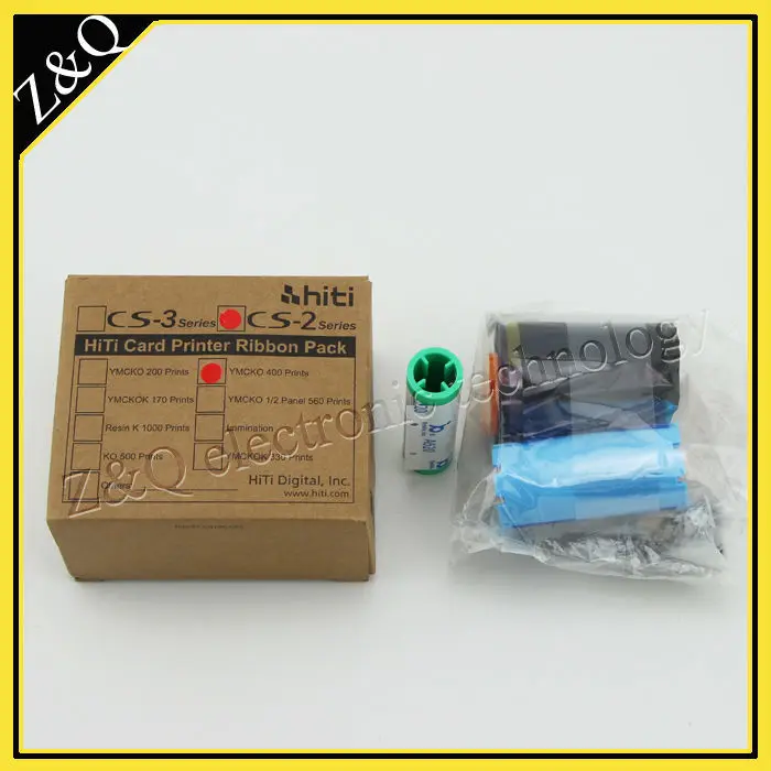 Hiti CS 200E или CS200e принтер YMCKO цветная лента|hiti ribbon|card printer ribbonprinter ribbon |