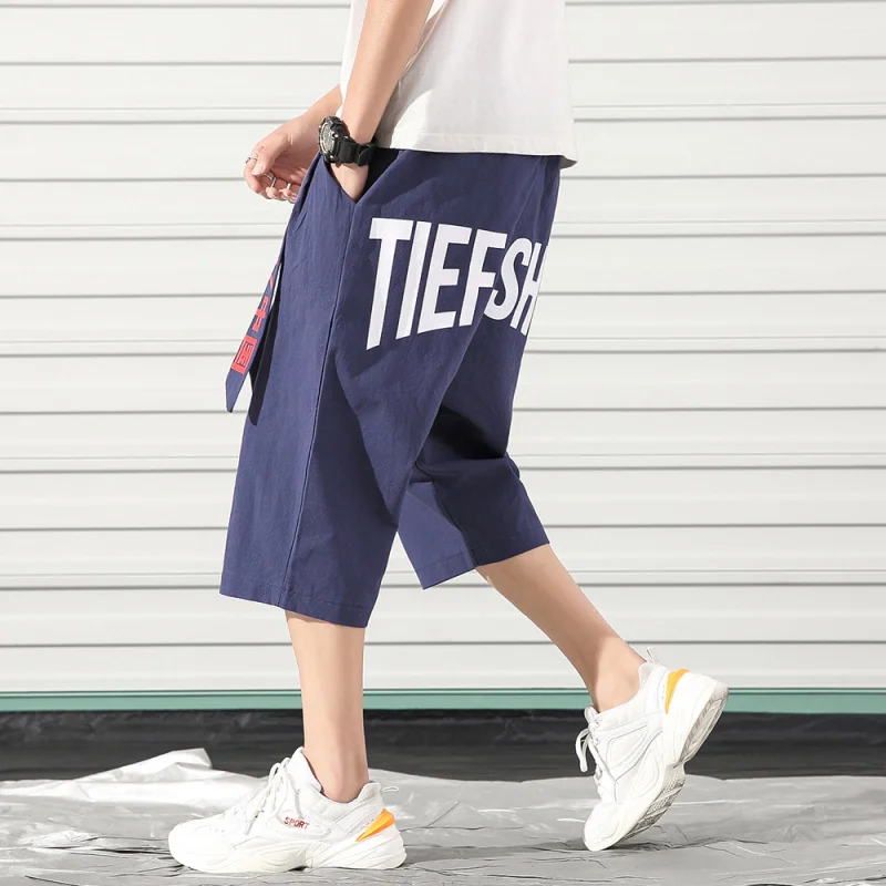 Летние семиминутные Chao брендовые свободные спортивные трендовые шорты большого размера 7 минут