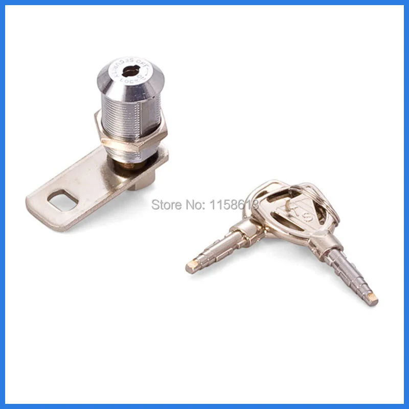 5 pieces 27mm keyed alike hex nut fixed cylinderical cam lock slot