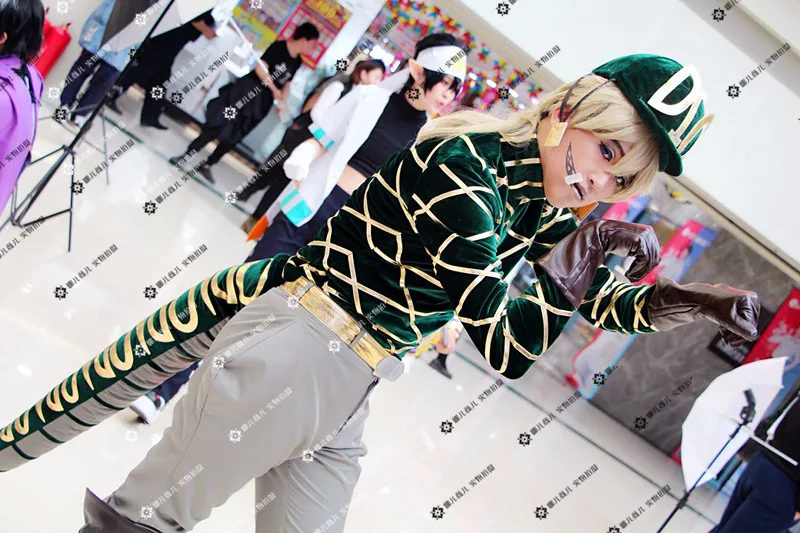 JoJo's Bizarre Adventure Diego Brando DIO Christmas Party Halloween Uniform Outfit Cosplay Costume Customize Any Size