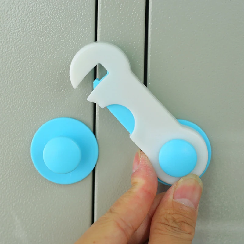 

Fashion Children Anti-pinch Hand Baby Drawer Cabinet Security Protection Drawer Lock 3 Colors Safe Fridge Toilet Lock 1PC
