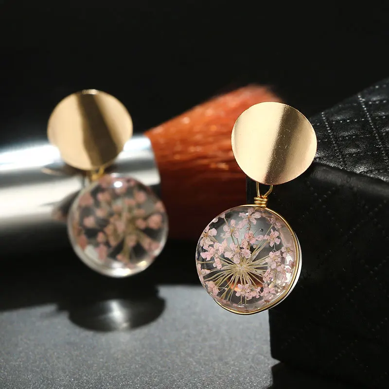 boucles d'oreilles pendantes transparentes boucles d'oreilles pendantes transparentes