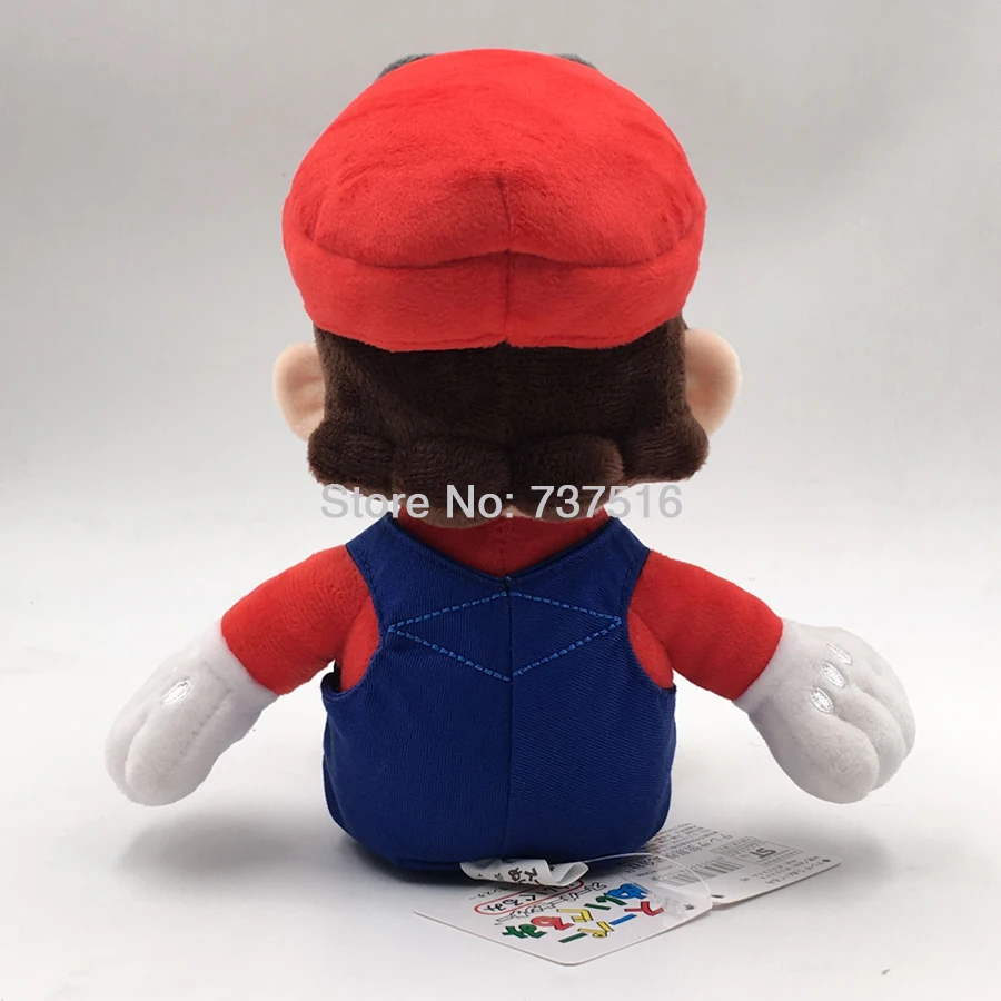 Black Beard Red Cappy Hat Plush Doll 