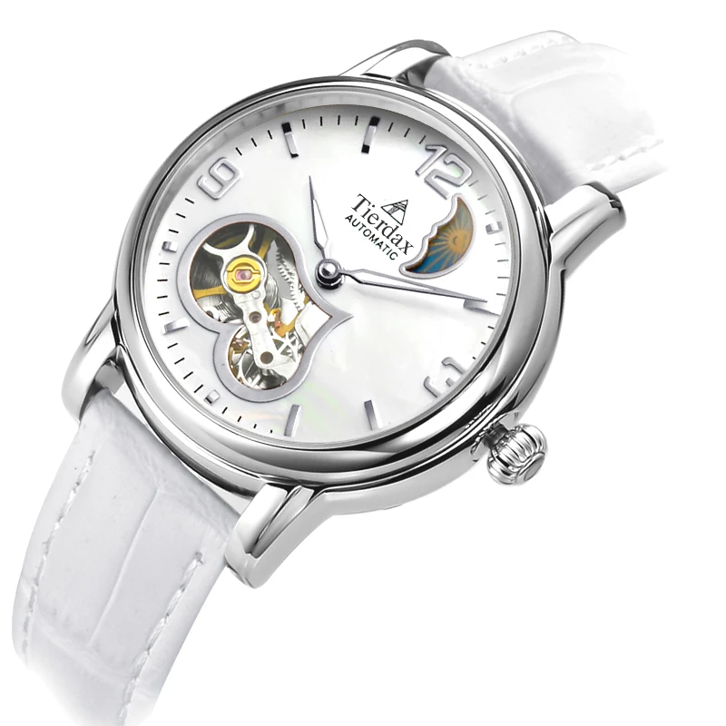 Часы Женские Для Девочки Механическая Скелет Montre Femme Женщина 30 М