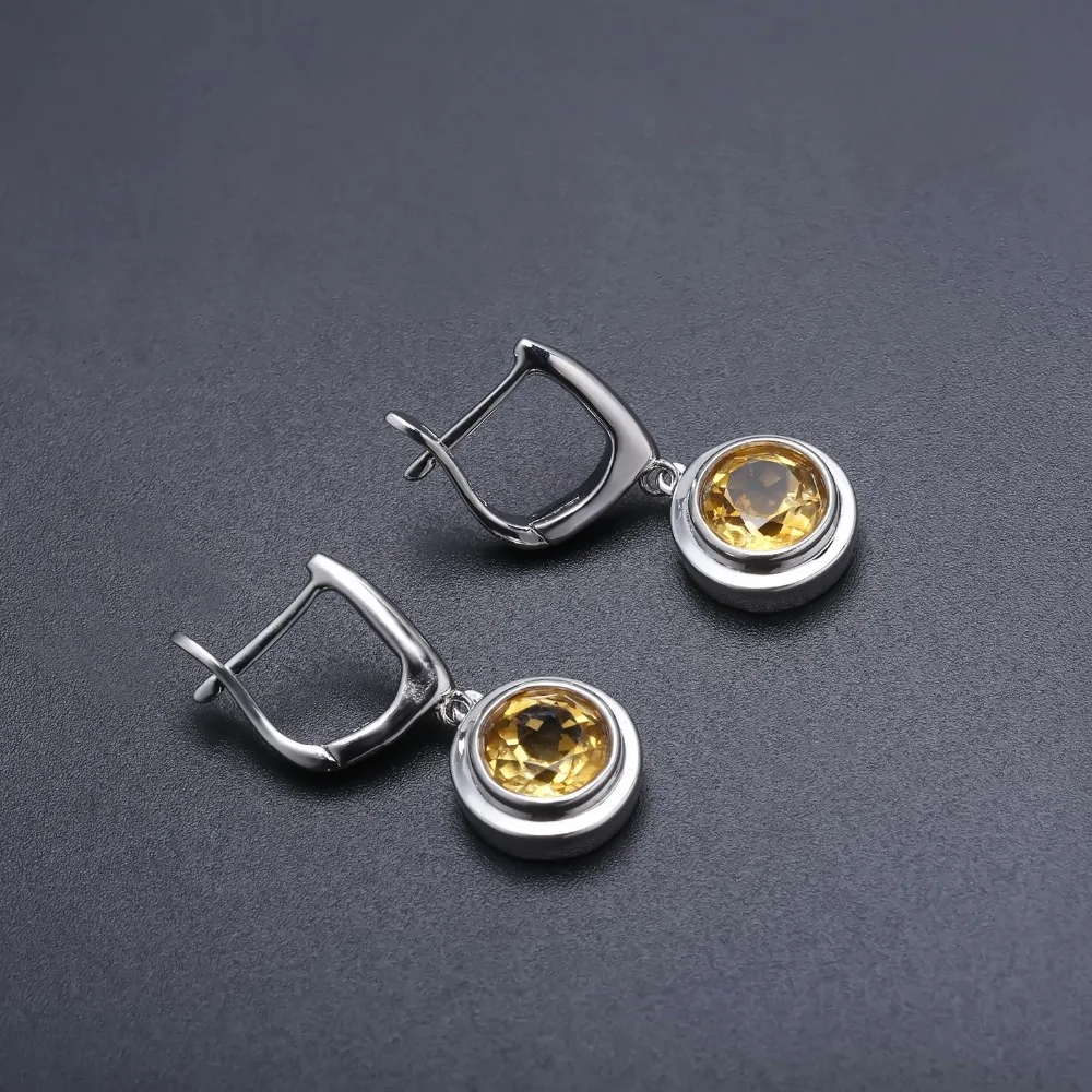 Женские Балетные сережки gemb's из стерлингового серебра 925 пробы 4 02ct натуральный