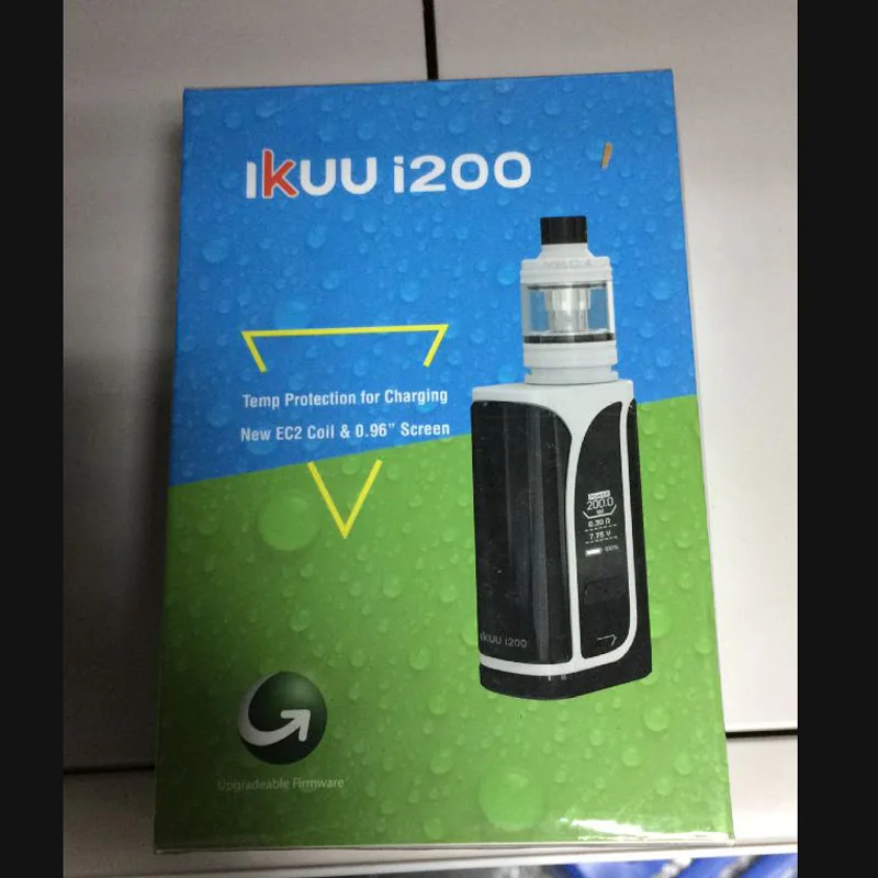 Оригинальная электронная сигарета Eleaf iKuu i200 с баком MELO 4 D22 2 мл 5 аккумулятор 4600 мАч