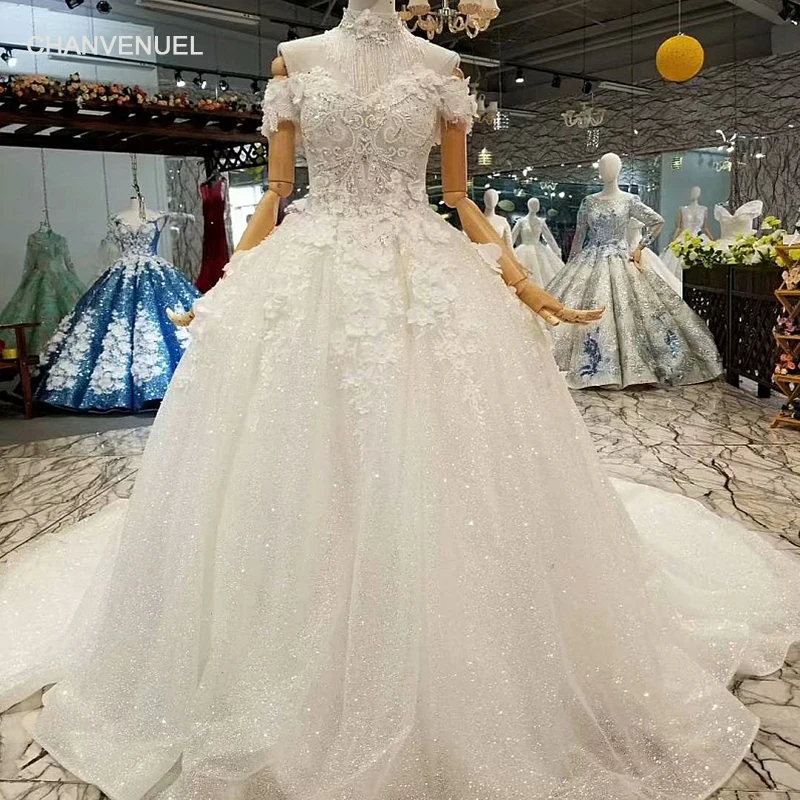 Necklace For Off The Shoulder Wedding Dress 8