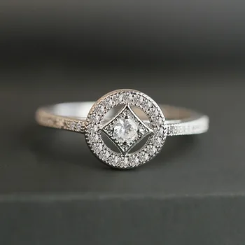 

Huitan Creative Lucky Coin Ring Wedding Bridal Jewelry For Women Valentine's Present For Girlfriend Wholesale Dropshipping