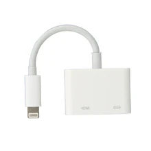 For iPhone interface to Digital AV TV HDMI Cable Adapter For Lightning to HDMI Cables Converter For Ipad air iphone 8 7 7Plus