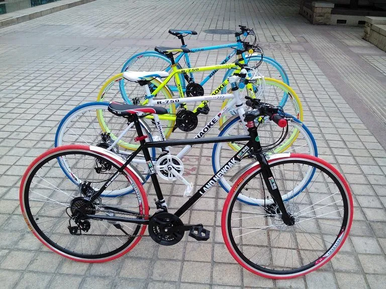 Top high quality carbon steel material 21 speed 20 inch  straight to the flat Comfortable bicycle supplier road bike 7