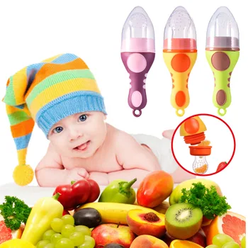 

Infant Pacifier Newborn Fruits Vegetable Fresh Food Feeder Nipple Pacifier Safe Pacifier Bottles For Baby Girl Boy Easy To Hold