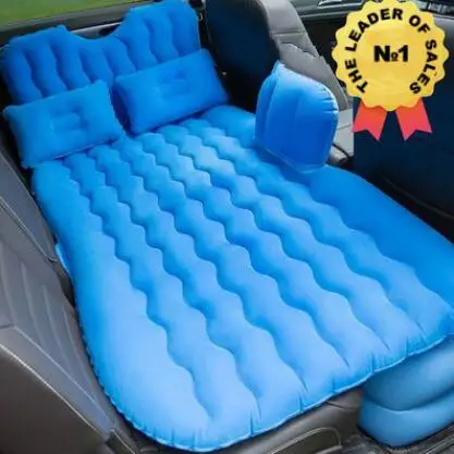 Matelas الحنطور Gonflable السيارة الخلفي غطاء مقعد سرير سفر نفخ فراش سرير هوائي سرير على شكل سيارة مضاءة الحنطور الهواء Mattres