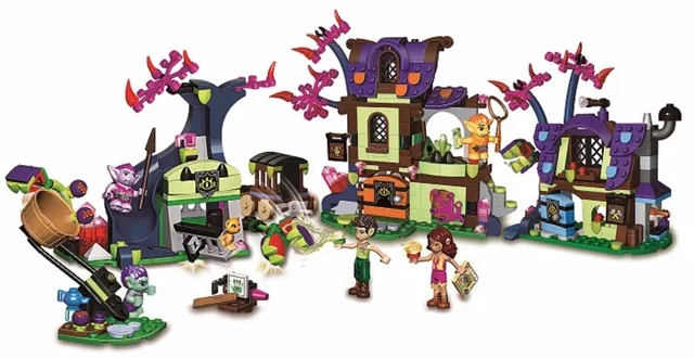 lego elves goblin village