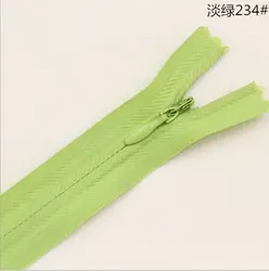 60 шт. зеленый нейлон невидимые Застёжки-молнии портной Вышивание Интимные аксессуары