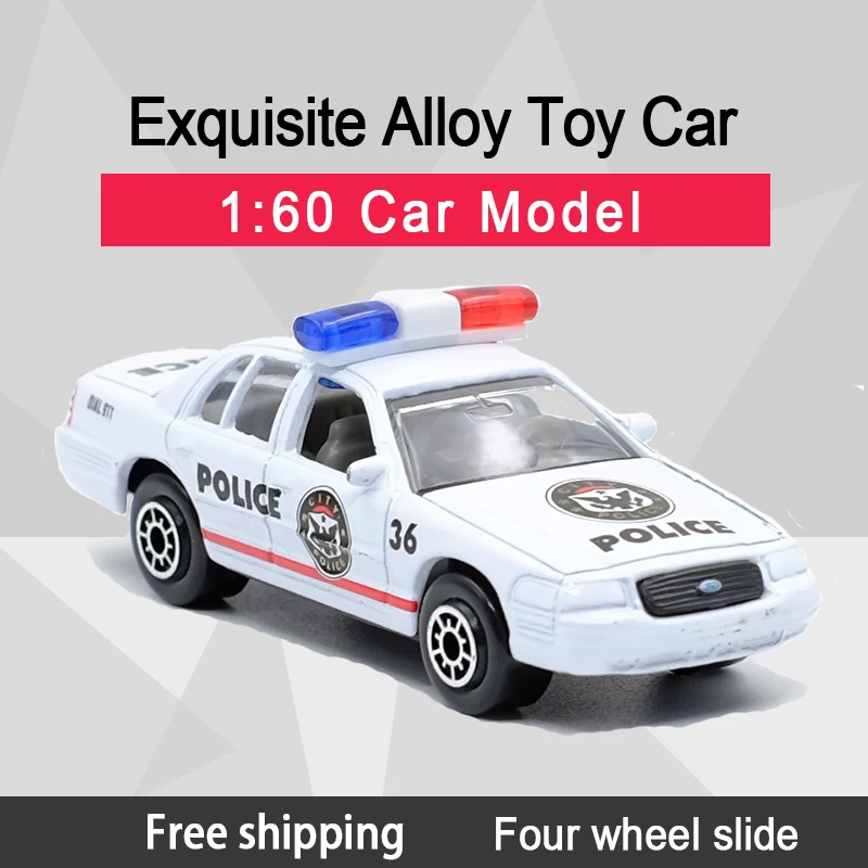 

New Arrival WELLY 1:60 1999 CROWN VICTORIA(Police Toy Car) Alloy Diecast Car Model Toy For Children Gifts Toy Collection