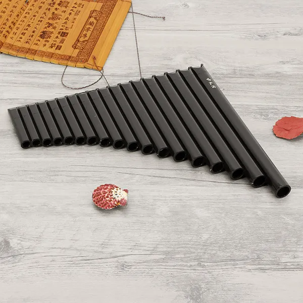 18 Tube Alto C Open Hole ABS Resin Pan Flute For Beginner With Bagin