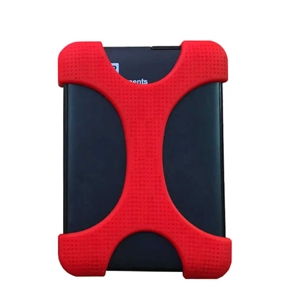 NEW Silicone External Shockproof Soft Case Cover Protector for 2 5in Hard Drive Disk 2