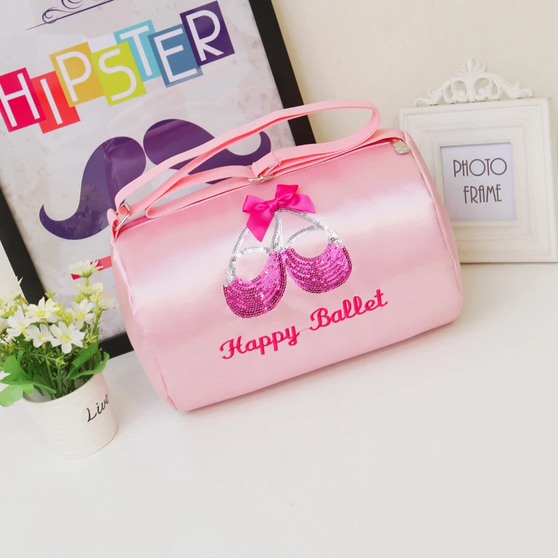 Ballet Dance Bags Embroidered Sequins Ballet Shoes Design Ballet Bags