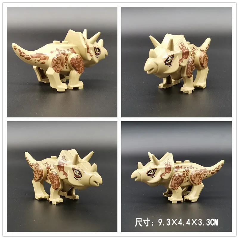 Assemble Building Blocks Dinosaur World Pterosaurs Tyrannosaurus Models Toys for Children Birthday Gift Compatible Animal Blocks