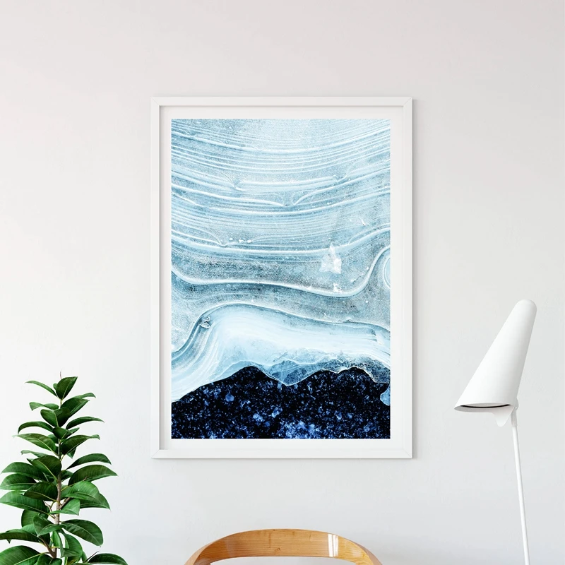 Blue Pastel Canvas Print