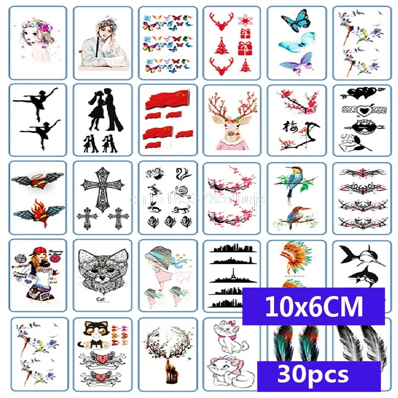 30 ورقة/الكثير خاص الأصلي للماء المؤقتة الوشم ملصقات للبالغين الاطفال الجسم الفن وهمية الوشم النساء تاتو الجملة 30 ورقة/الكثير خاص الأصلي للماء المؤقتة الوشم ملصقات للبالغين الاطفال الجسم الفن وهمية الوشم النساء تاتو الجملة