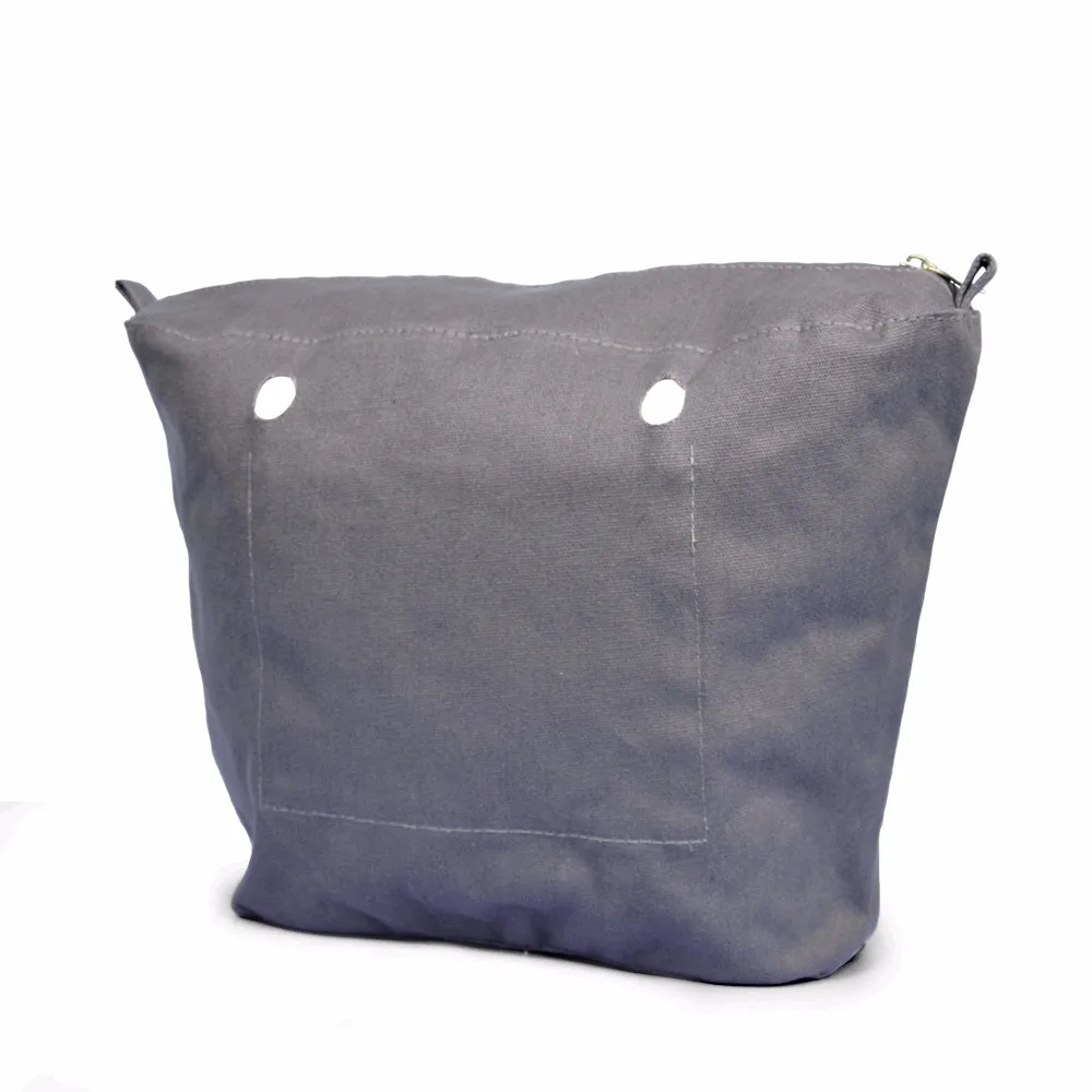 TANQU New Waterproof Inner Bag Organizer Insert Zipper Pocket for Classic Mini Obag Canvas Material for O Bag