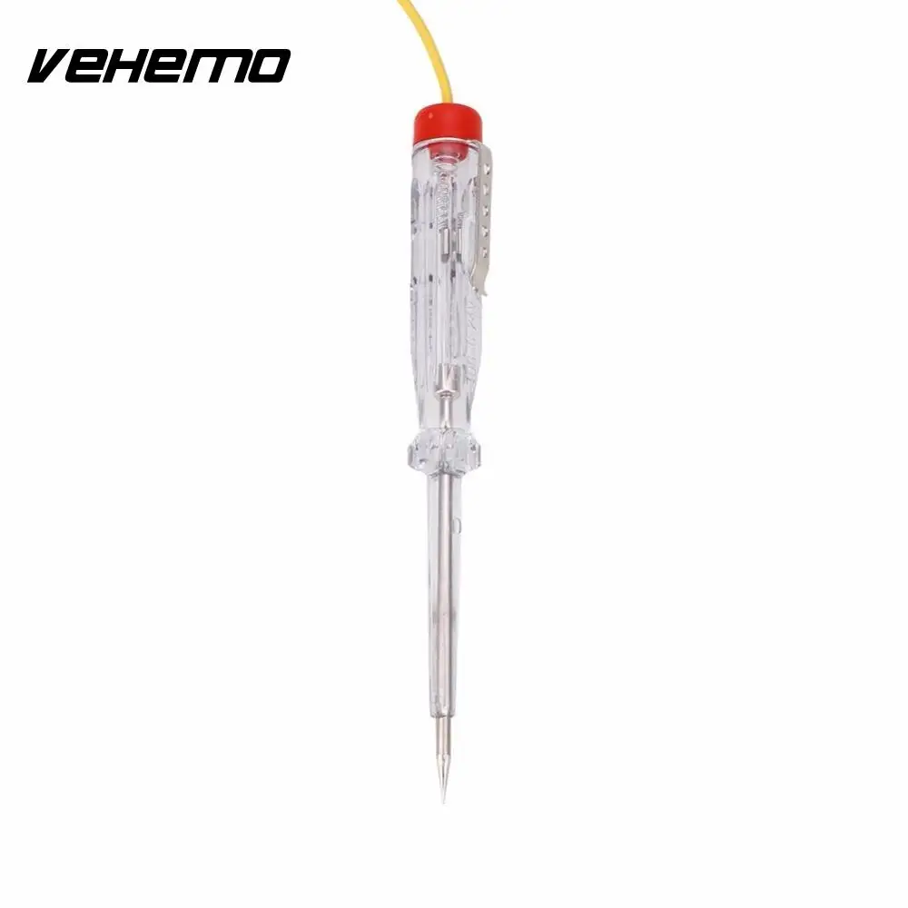 Vehemo 6 в 12 В 24 В тестер ручка светильник отвертка авто мотоцикл инструмент для тестирования