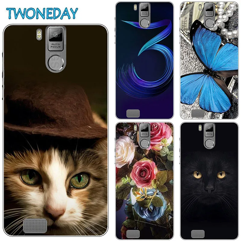 

Case For Oukitel K6000 Pro K6000Pro Colorful Soft Silicone Phone Back Cover Cute Turbo Case Frozen Coque