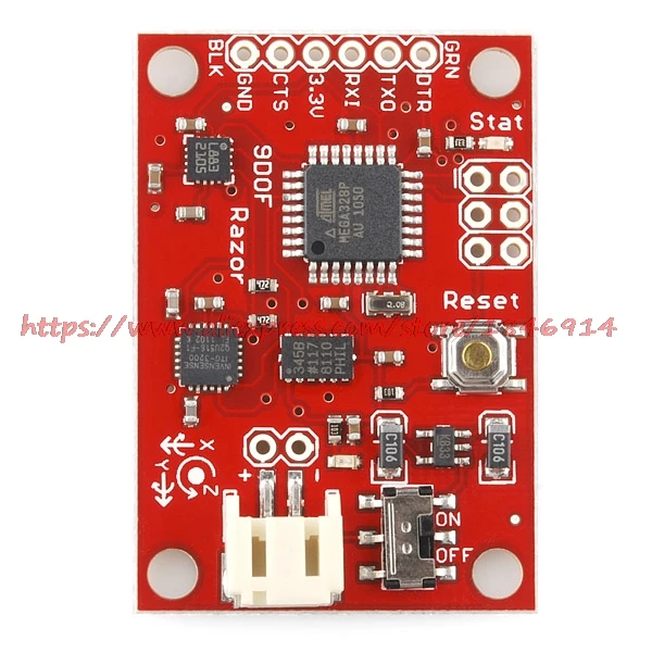 Бесплатная доставка 9-осевой сенсорный модуль ру AHRS ITG3200/ITG3205 ADXL345 HMC5883L |