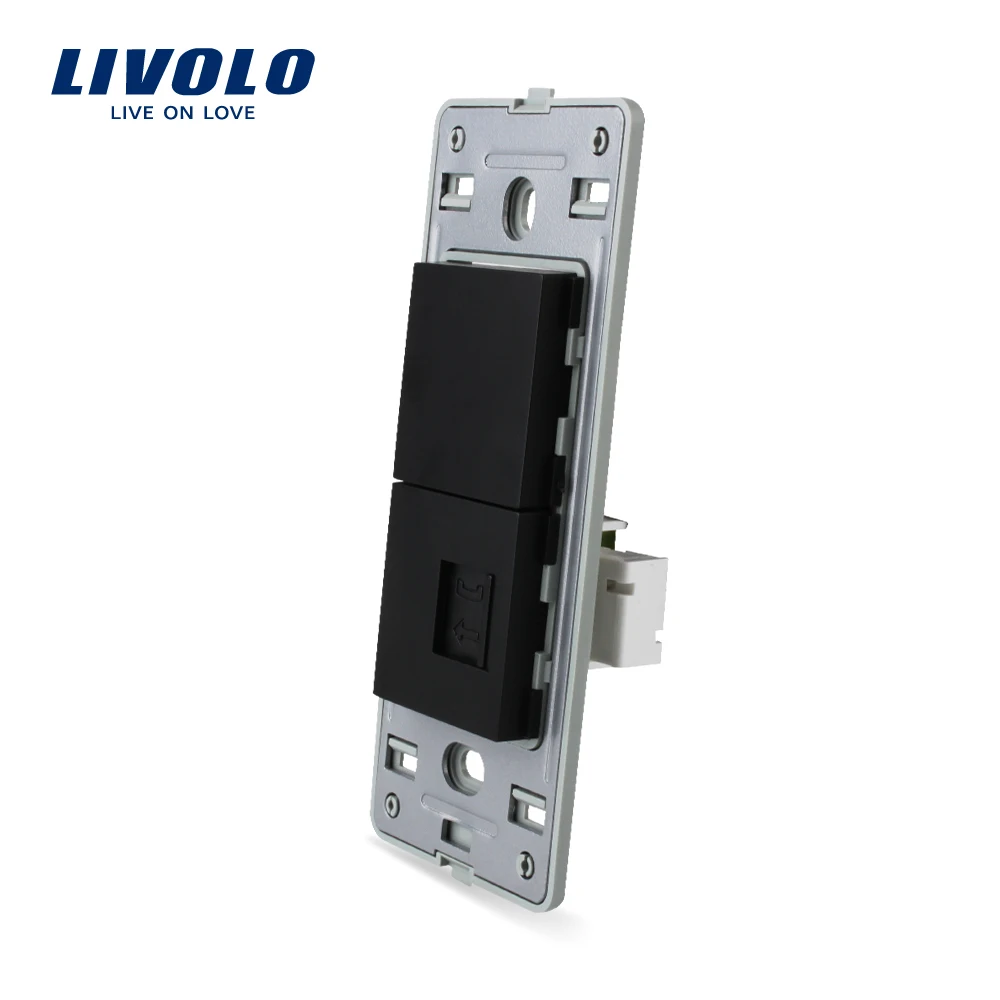 Livolo الولايات المتحدة قياسي وظيفة مفتاح ل الهاتف المقبس ، البلاستيك الأبيض المواد ، VL-C5-1T-11/12 Livolo الولايات المتحدة قياسي وظيفة مفتاح ل الهاتف المقبس ، البلاستيك الأبيض المواد ، VL-C5-1T-11/12