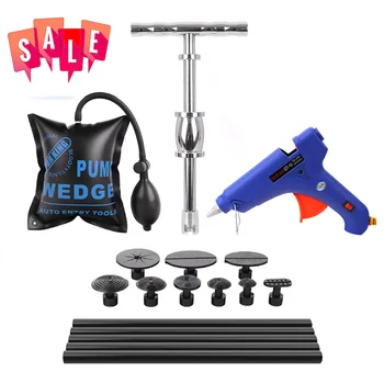 

Sale PDR Tools Kit Dent Puller Slide Hammer PDR Glue Tabs For Dent Removal Paintless Dent Repair Black Glue Stick