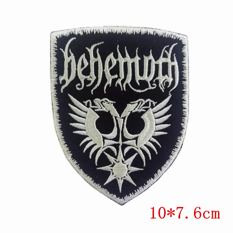 Вышитый логотип Behemoth HARDCORE rock band iron-on patch