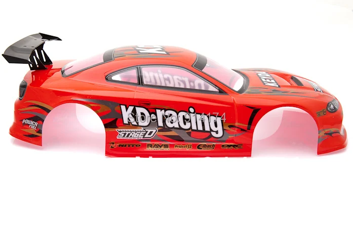 Корпус автомобиля YUKALA 1:10 R/C корпус из ПВХ Окрашенный для 1/10 радиоуправляемого