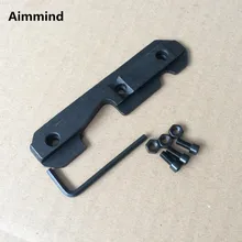 Тактический стальной ласточкин хвост боковая пластина подходит штампованный фрезерованный приемник для AK/Saiga страйкбол гаечный ключ Охотничья винтовка AK47 Боковое крепление