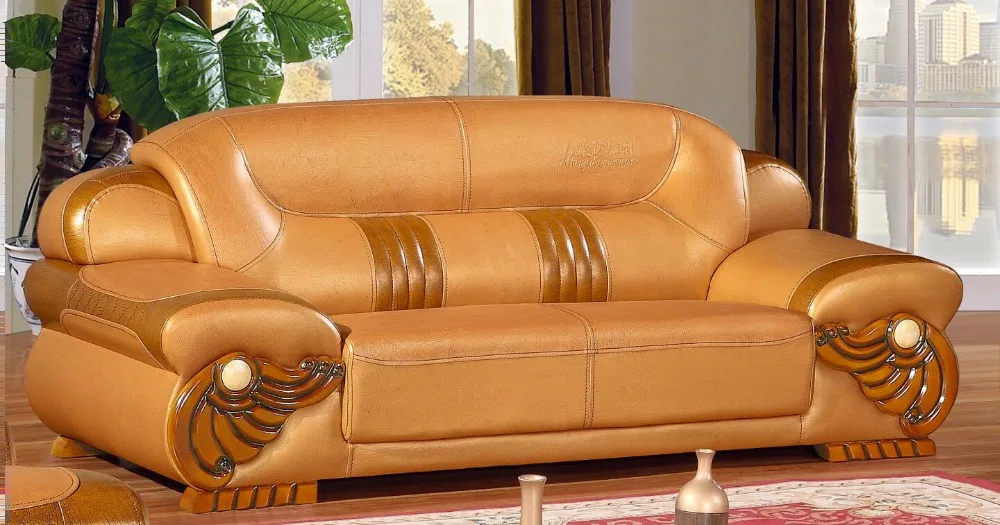 Chaise Sofas For Living Room Armchair Sectional Sofa 2017 Y.g Furniture Hot Sale Cheap Price Luxury Big Size Leather Sofa Set
