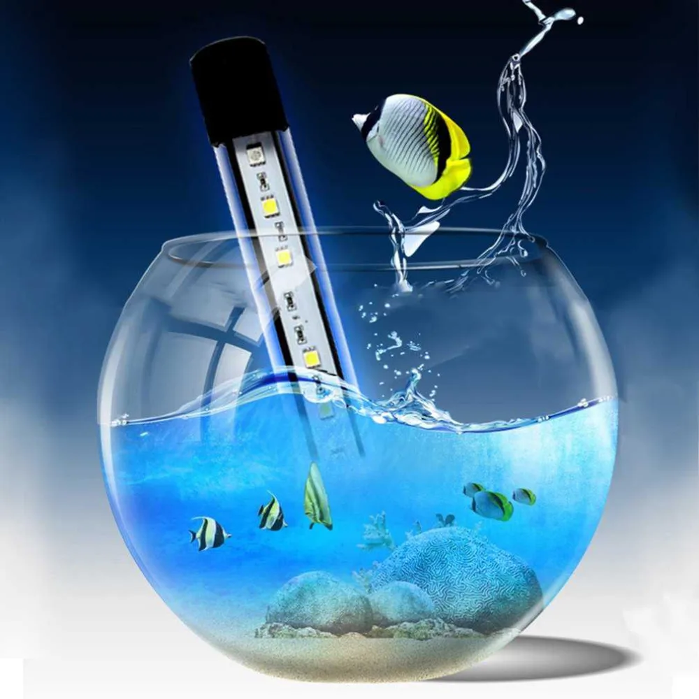 2 Colors Aquarium Fish Tank LED Light Amphibious Use White Blue Red Blue Green Light Color 1 2 Colors Aquarium Fish Tank LED Light Amphibious Use White Blue Red Blue Green Light Color 2