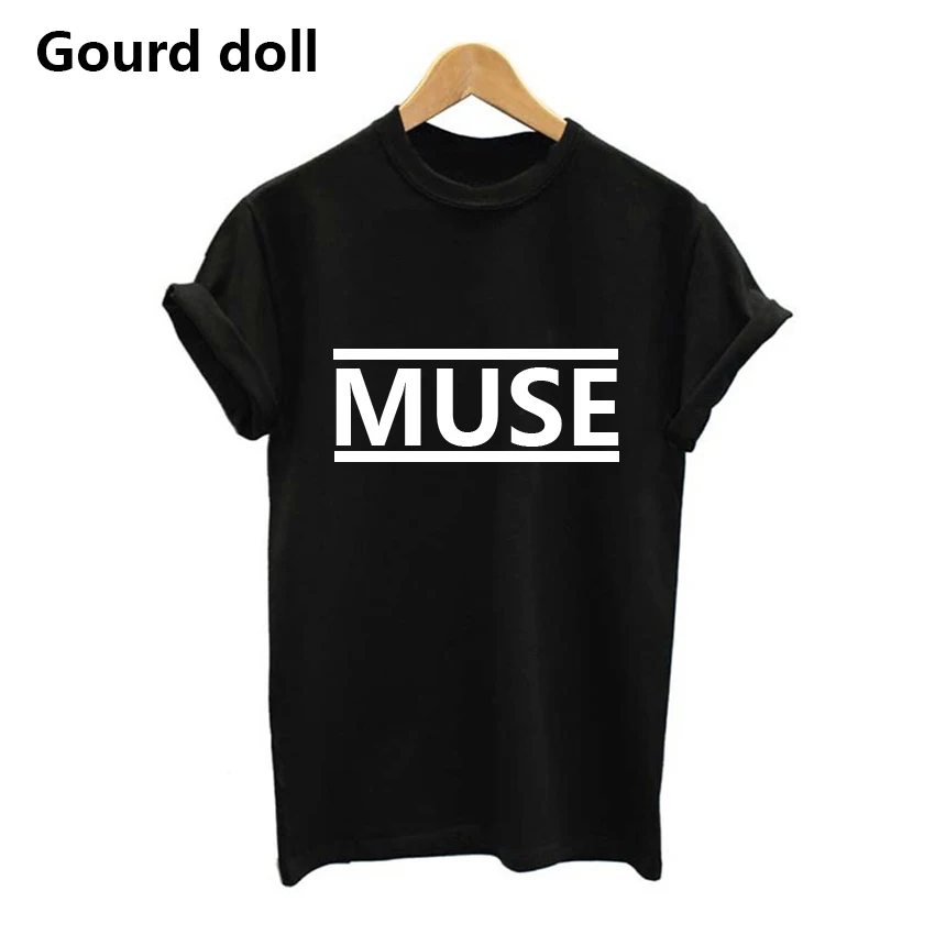 Harajuku MUSE Letter printed sleeve short women t shirt summer  Female casual Kawaii o-neck t shirts women fashion tumblr tops