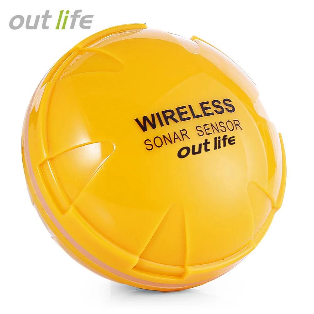 Outlife الذكية صياد السمك سونار اللاسلكية صياد السمك الصيد كشف البحر بحيرة iOS الروبوت Fishfinder الصيد سونار صدى أسلم