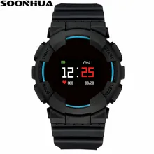 Soonhua модель X Bluetooth SmartWatch шаг счетчик пульса сна Мониторы напоминание спортивные Фитнес Браслет Смарт Группа