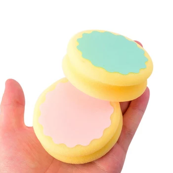 

1Pcs Magic Painless Hair Removal Popular Depilation Sponge Pad Effective Remove Tool Round/Water Drop Shape