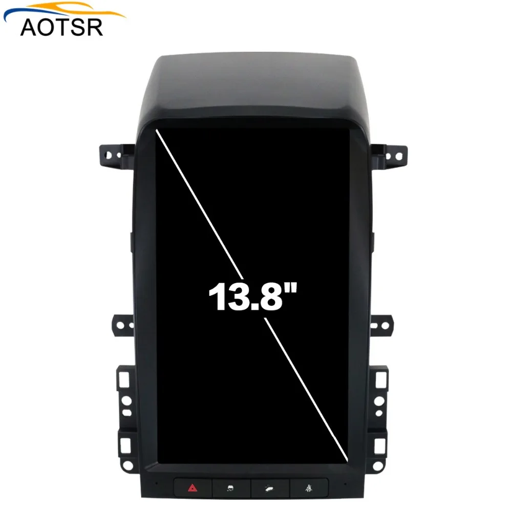 

IPS Screen Tesla style 13.8" BIG Screen Android 6.0 Car multimedia Player FOR Chevrolet Captiva 2008-2012 GPS Navi Radio no dvd